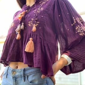 Free People Boho Top